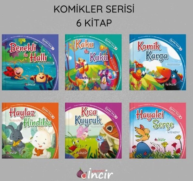 Komikler Serisi (6 Kitap)
