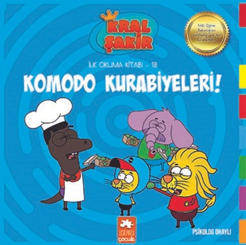 Komodo Kurabiyeleri / Kral Şakir İlk Okuma Kitabı 18