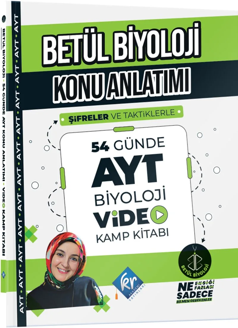 Konu Anlatımı 54 Günde AYT Biyoloji Video Kamp Kitabı