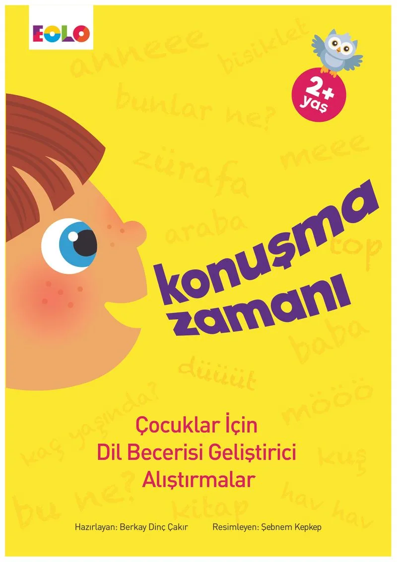 Konuşma Zamanı Çocuklar İçin Dil Becerisi Geliştirici Alıştırmalar