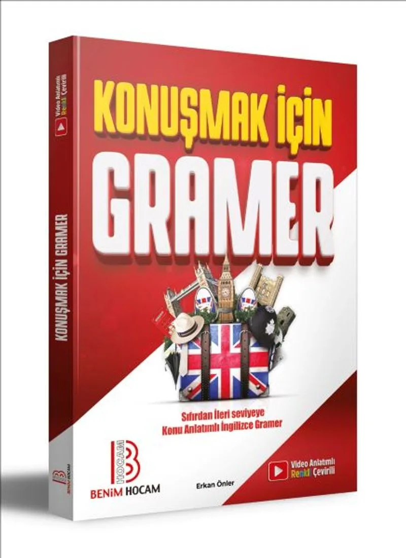Konuşmak İçin Sıfırdan İleri Seviyeye Konu Anlatımlı İngilizce Gramer