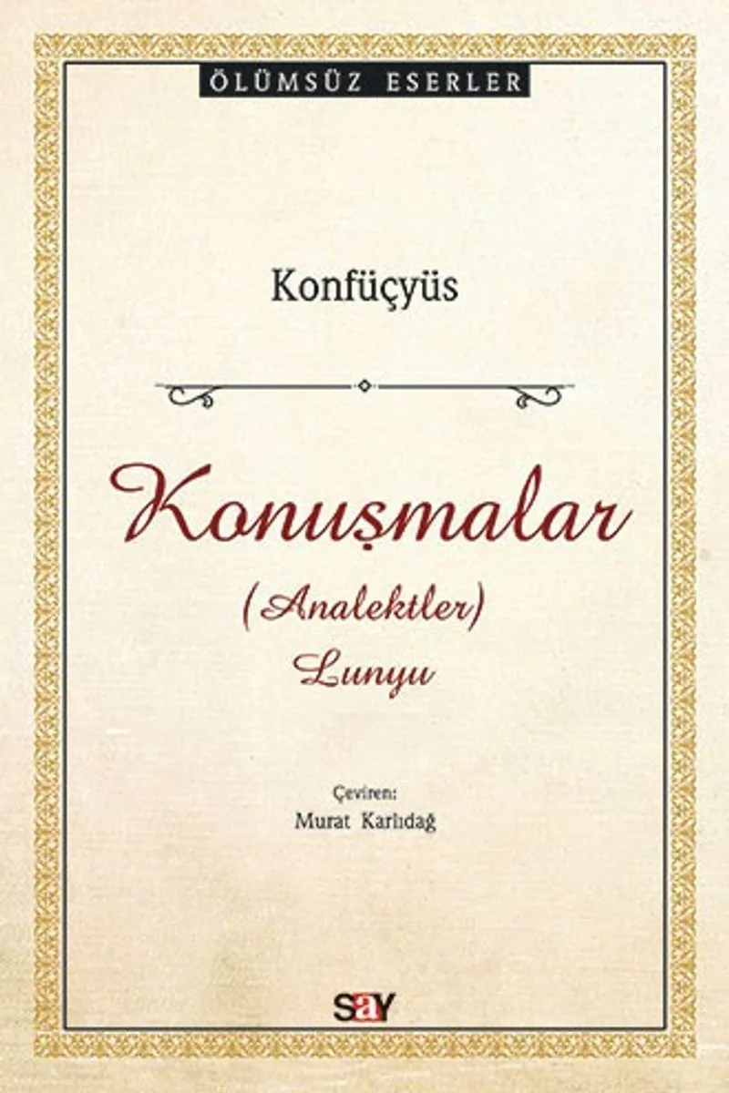 Konuşmalar (Analektler) Lunyu