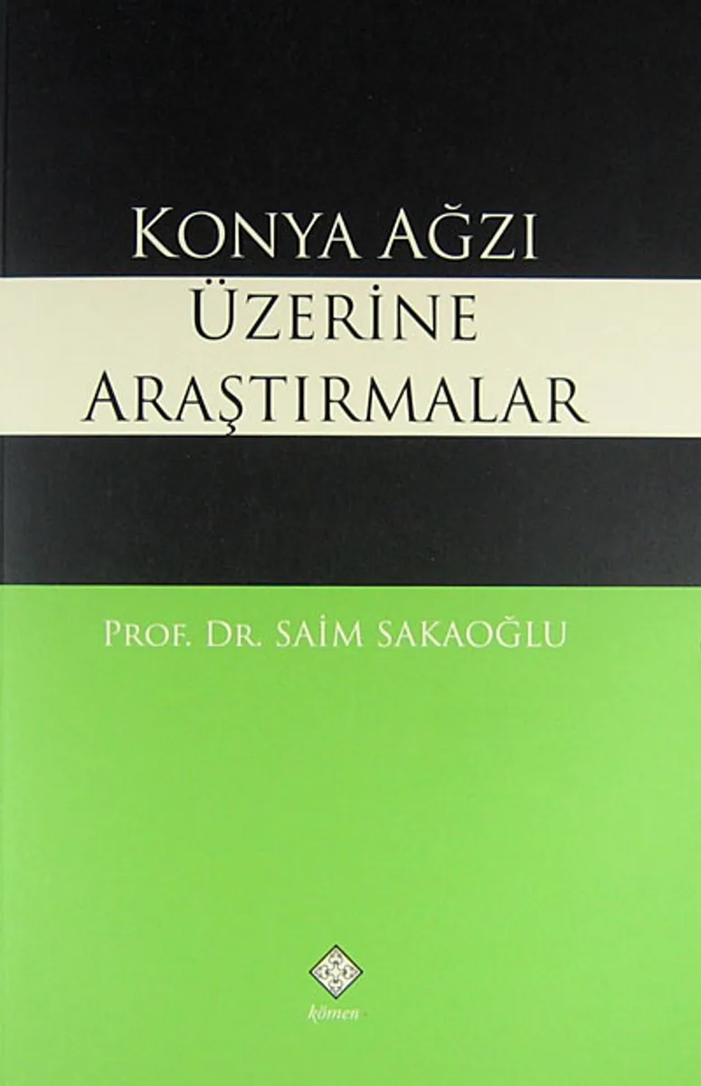 Konya Ağzı Üzerine Araştırmalar / 39-D-30