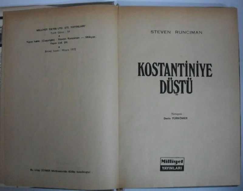 Kostantiniye Düştü Kod:6-H-4