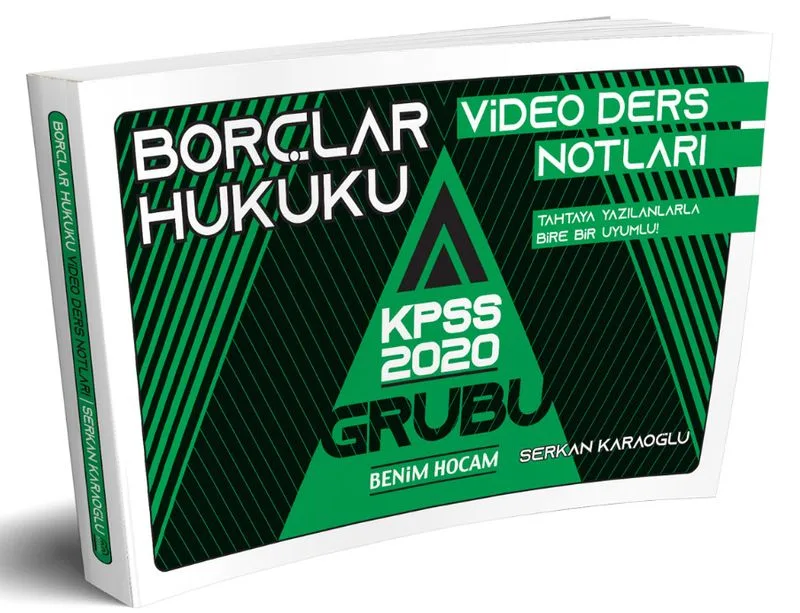 KPSS A Grubu Borçlar Hukuku Video Ders Notları