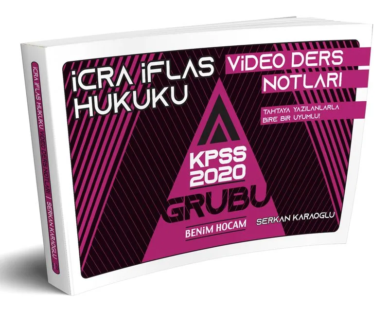 KPSS A Grubu İcra İflas Hukuku Video Ders Notları