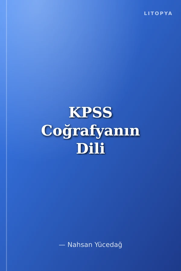KPSS Coğrafyanın Dili