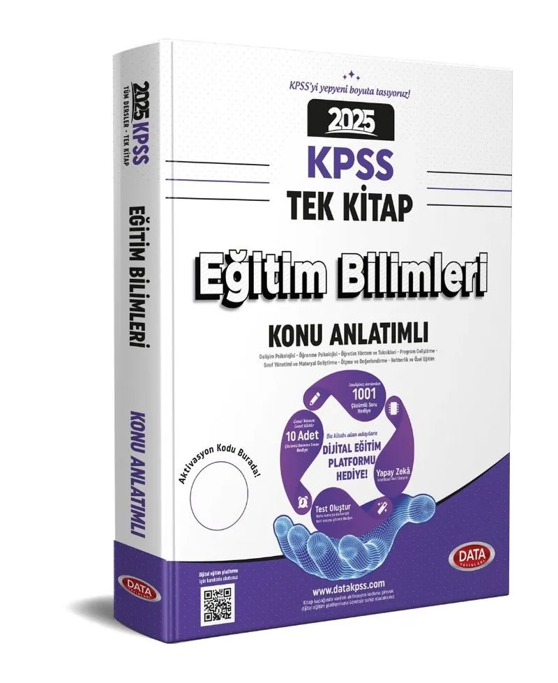 KPSS Eğitim Bilimleri Tamamı Çözümlü Soru Bankası