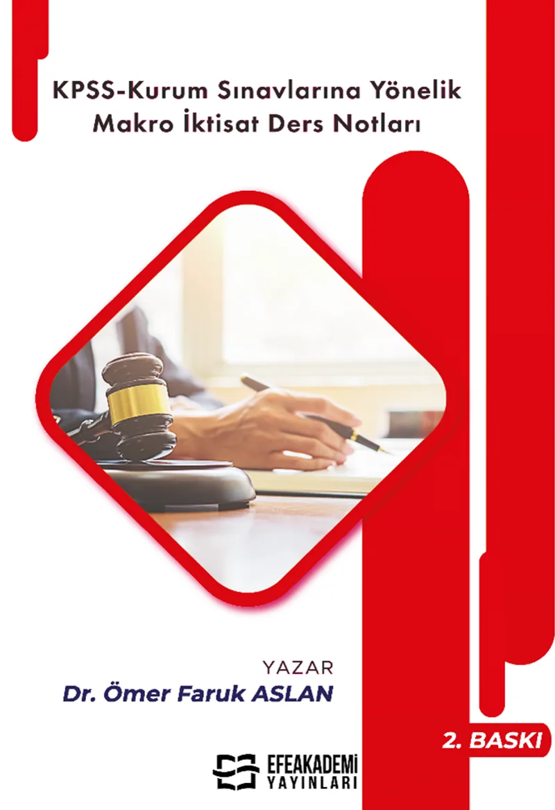 KPSS-Kurum Sınavlarına Yöneli̇k Makro İkti̇sat Ders Notları