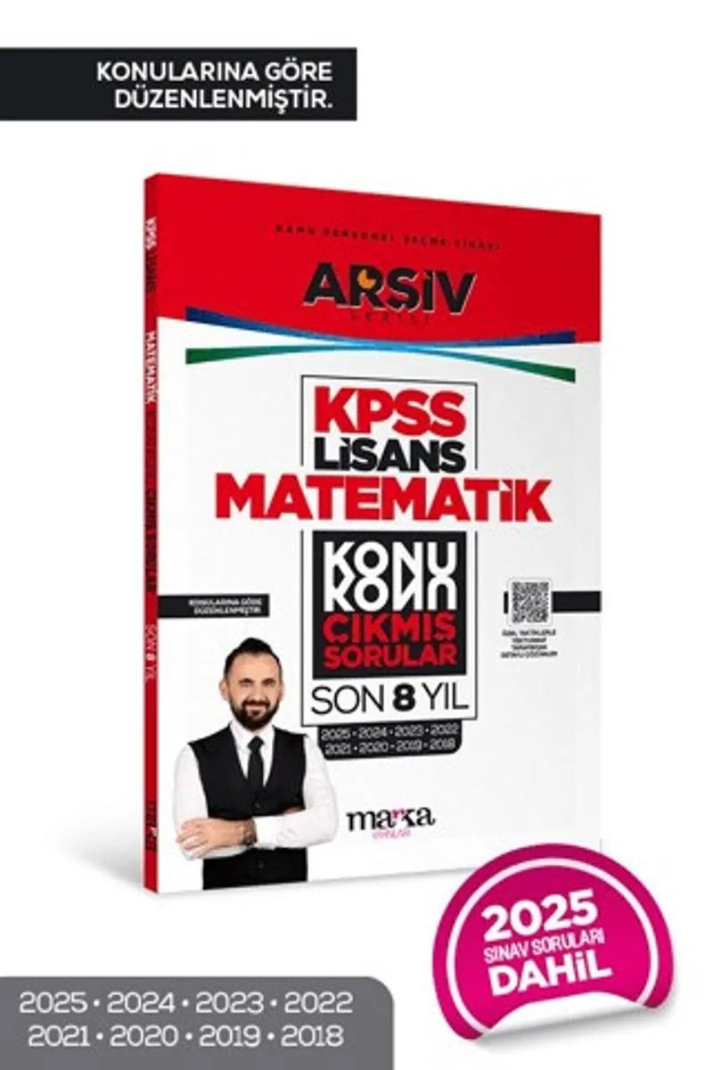 KPSS Lisans Matematik Konu Konu Çıkmış Sorular Son 8 yıl Çıkmış Sorular (2025 Dahil)