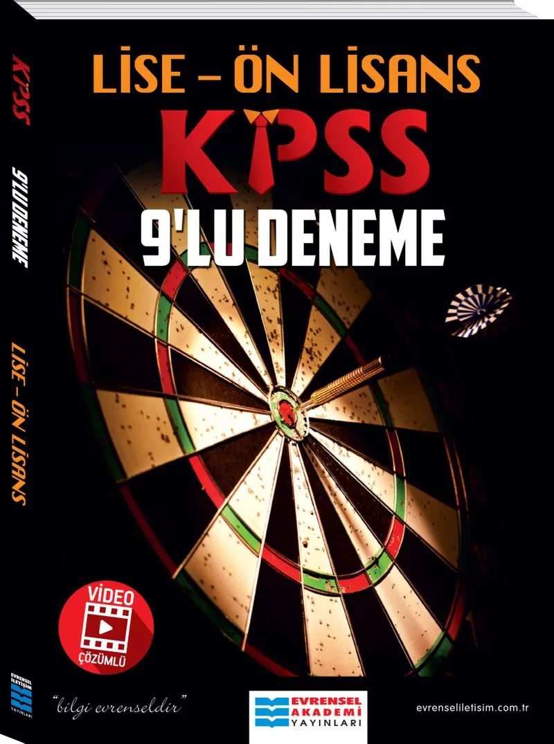 KPSS Lise Önlisans 9'lu Deneme Video Çözümlü