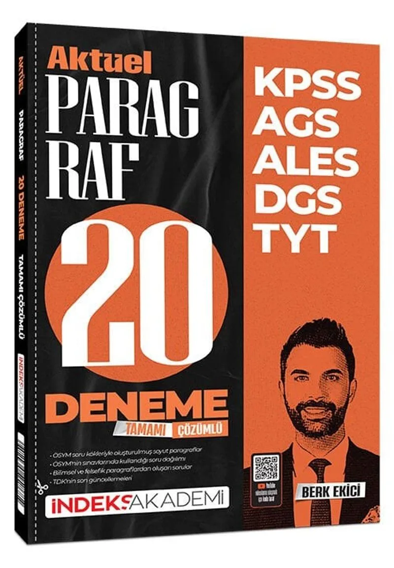 KPSS MEB-AGS ALES DGS TYT Aktüel Paragraf 20 Deneme Çözümlü