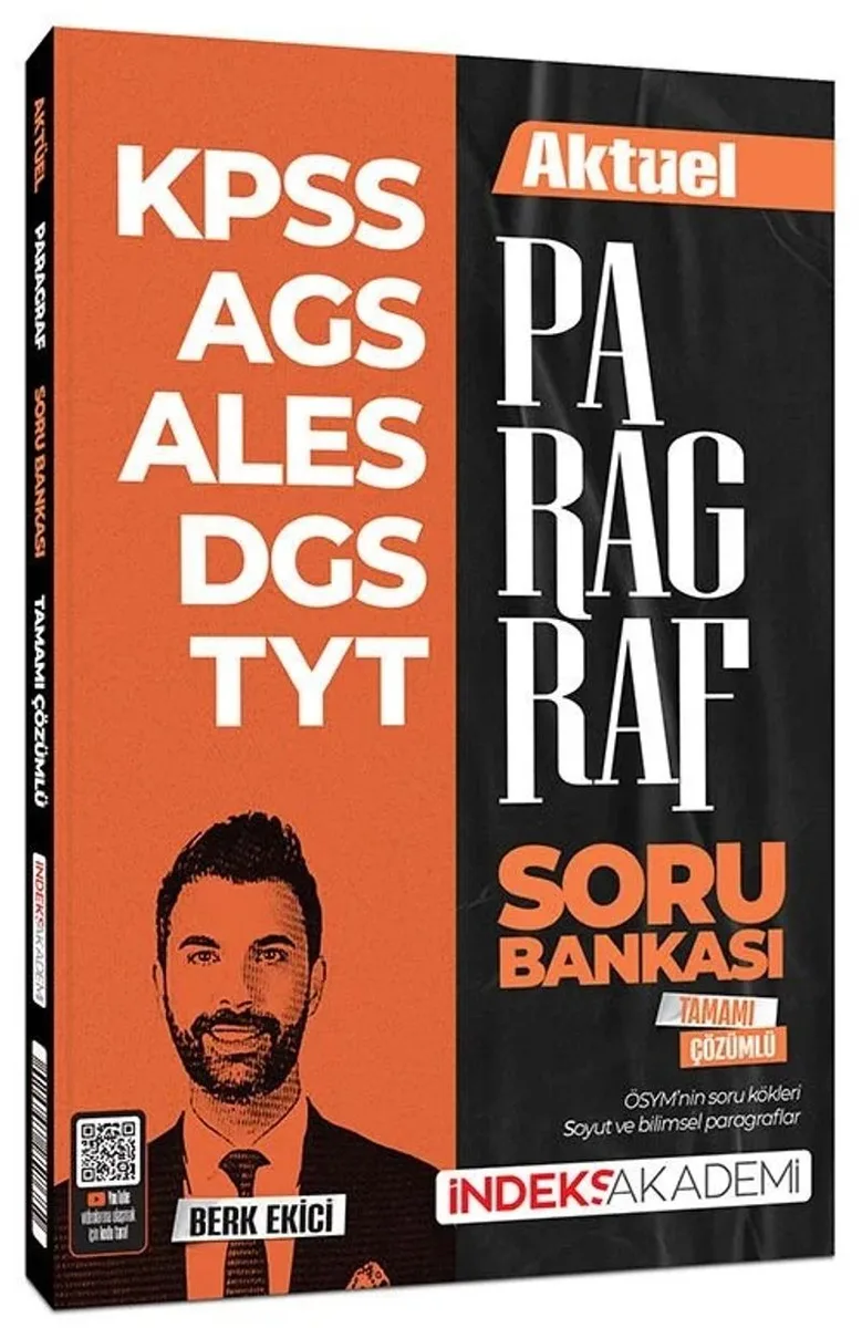 KPSS MEB-AGS ALES DGS TYT Aktüel Paragraf Soru Bankası Çözümlü