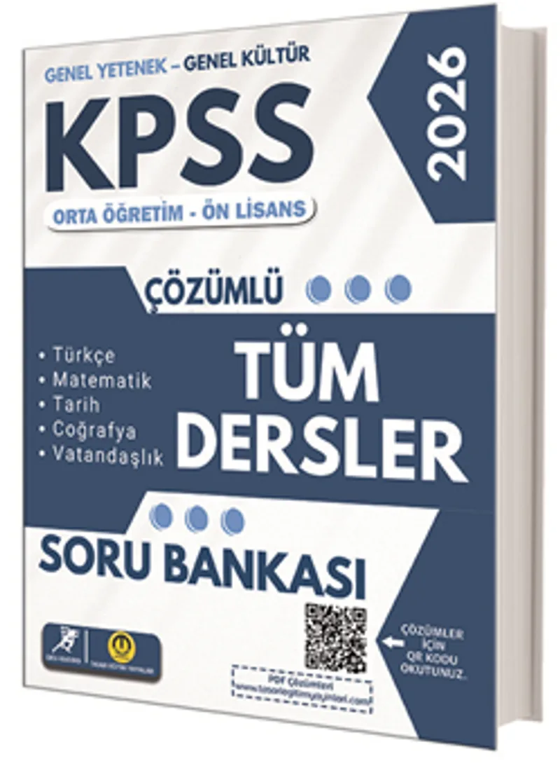 KPSS Orta Öğretim / Ön Lisans Soru Bankası