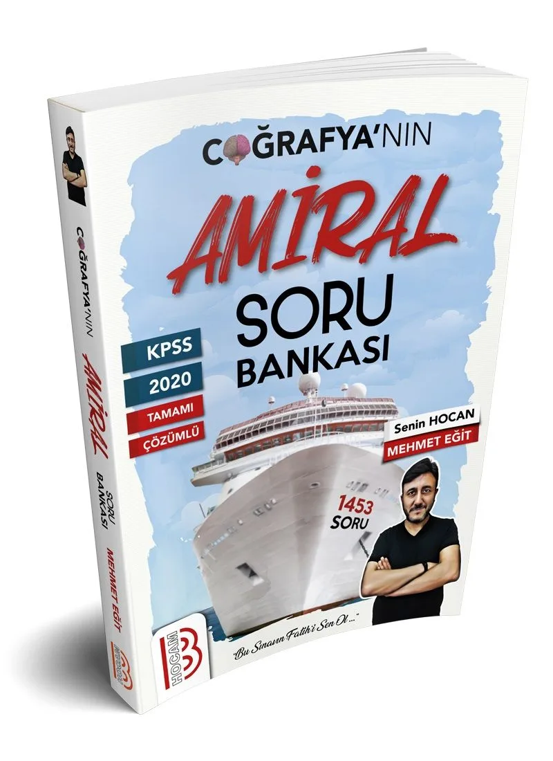 KPSS Tamamı Çözümlü Amiral Coğrafya Soru Bankası