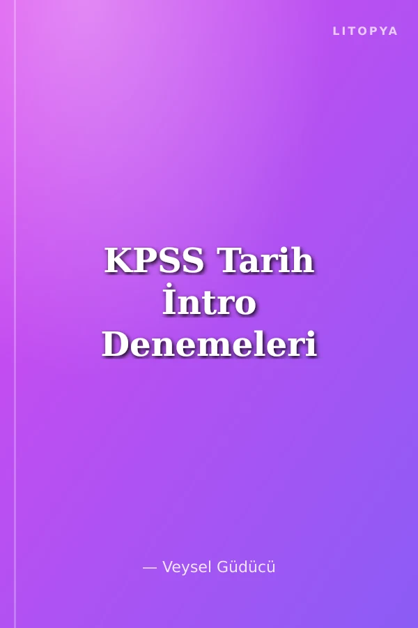KPSS Tarih İntro Denemeleri