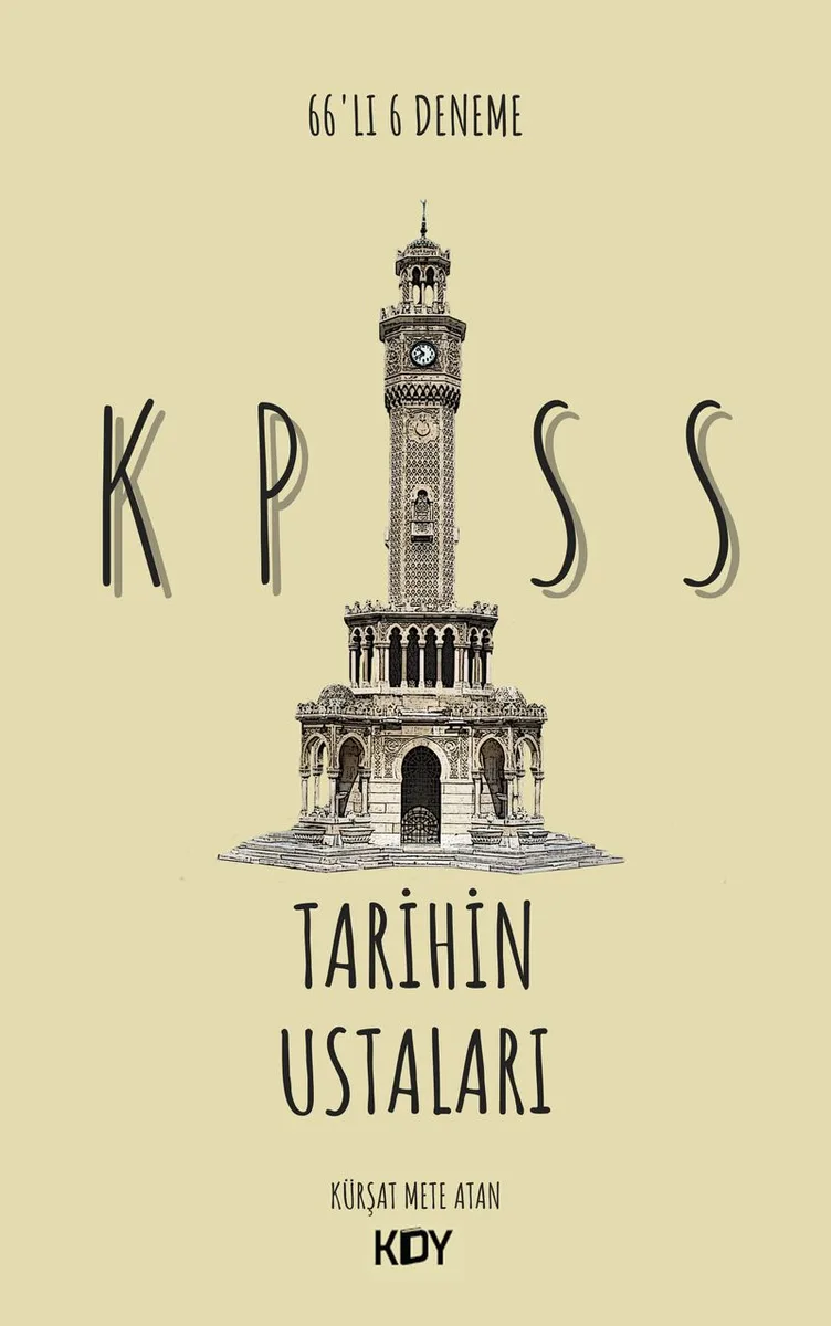 KPSS Tarihin Ustaları 6'lı Deneme Seti