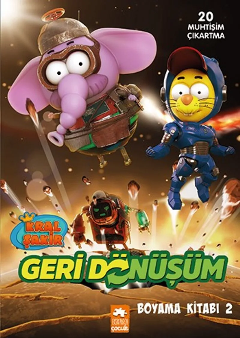 Kral Şakir Geridönüşüm Boyama Kitabı 2