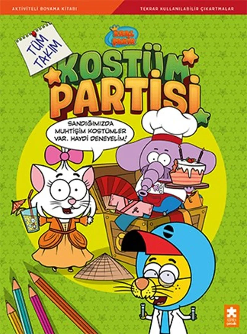 Kral Şakir Kostüm Partisi / Tüm Takım
