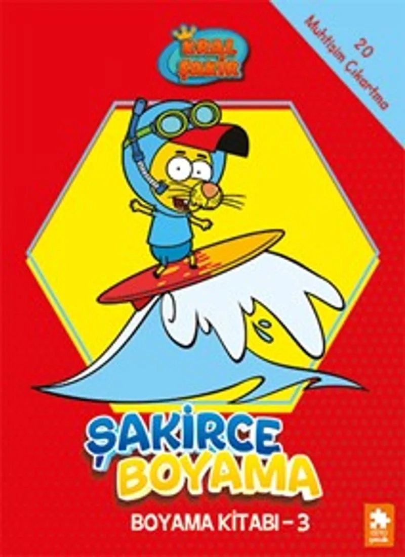Kral Şakir / Şakirce Boyama Kitabı 3