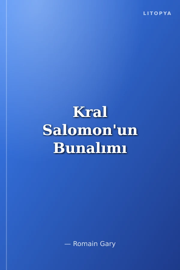 Kral Salomon'un Bunalımı