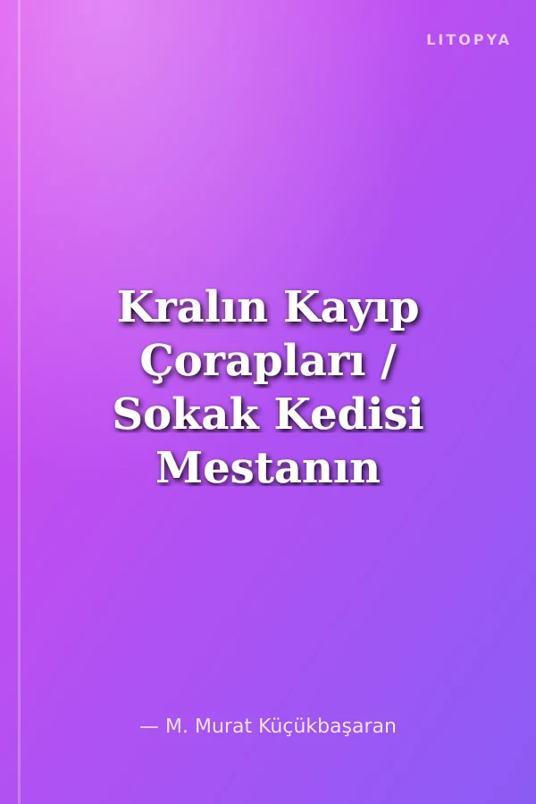 Kralın Kayıp Çorapları / Sokak Kedisi Mestanın Maceraları (Ciltli)