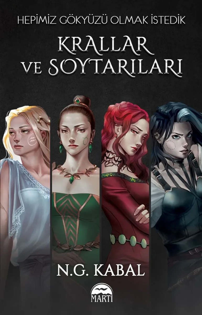 Krallar ve Soytarıları - Hepimiz Gökyüzü Olmak İstedik (Karton Kapak)