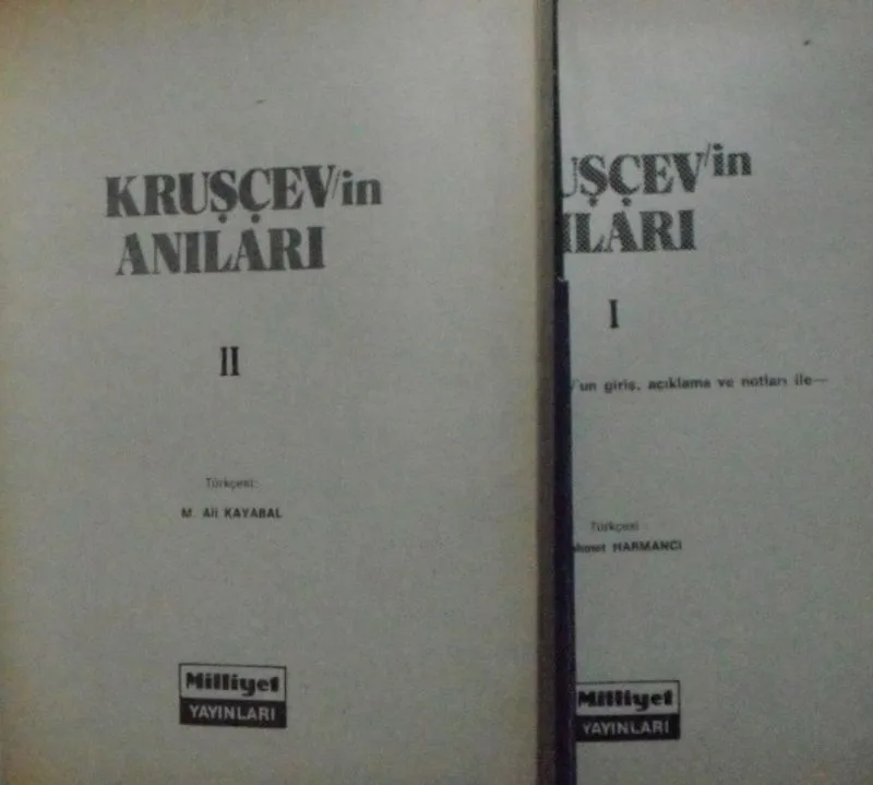 Kruşçev'in Anıları / 2 cilt 2-E-44