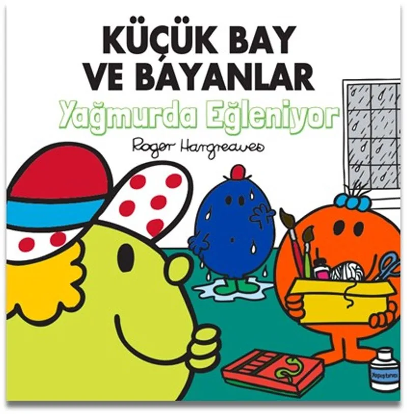 Küçük Bay ve Bayanlar Yağmurda Eğleniyor