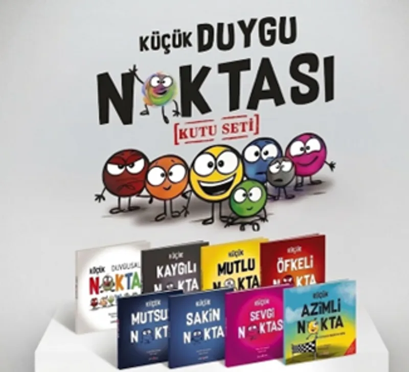 Küçük Duygu Noktası Kutu Seti (8 Kitap) 1.Set