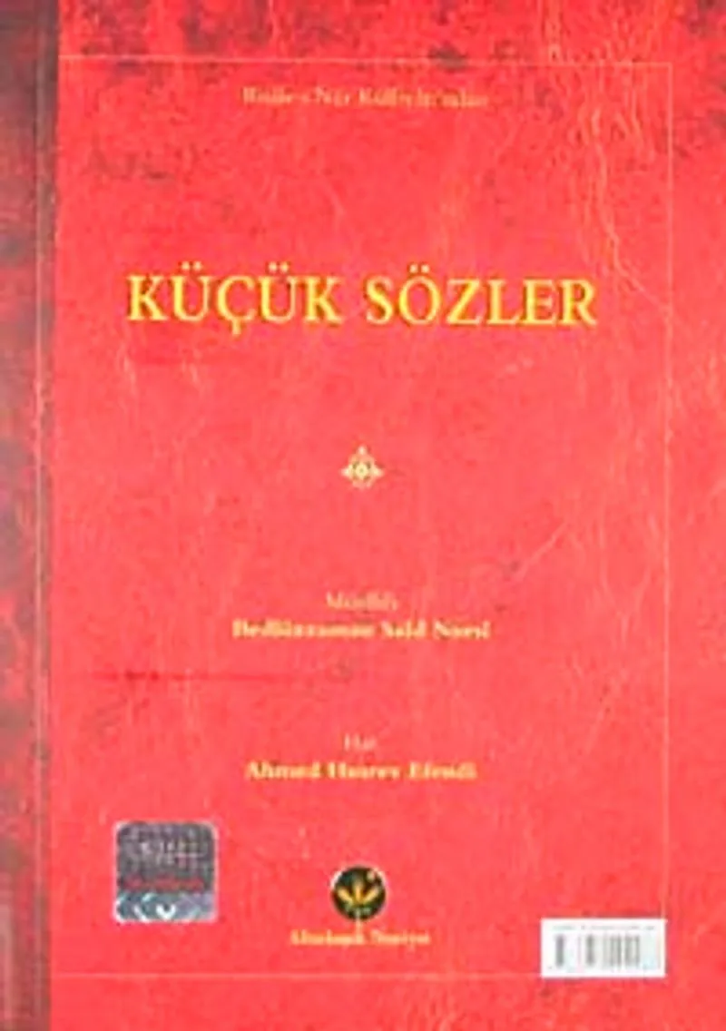 Küçük Sözler (Latin Harfli Küçük Eserler)