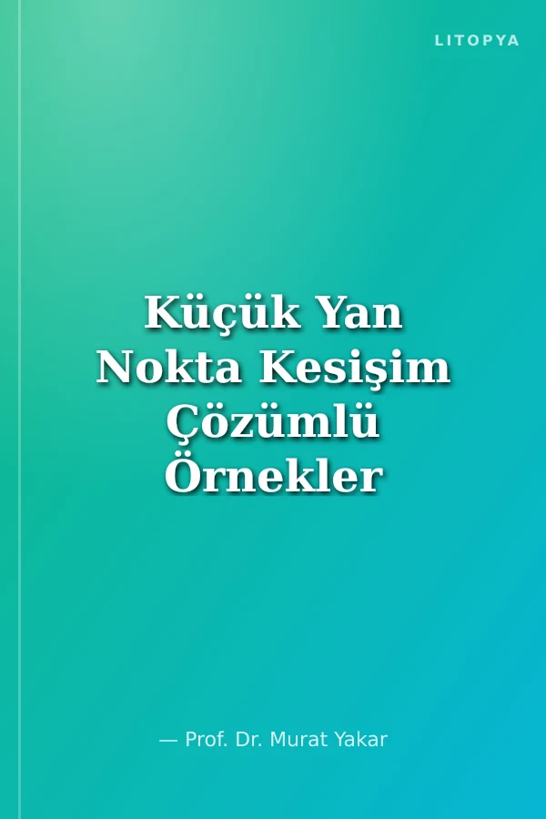 Küçük Yan Nokta Kesişim Çözümlü Örnekler