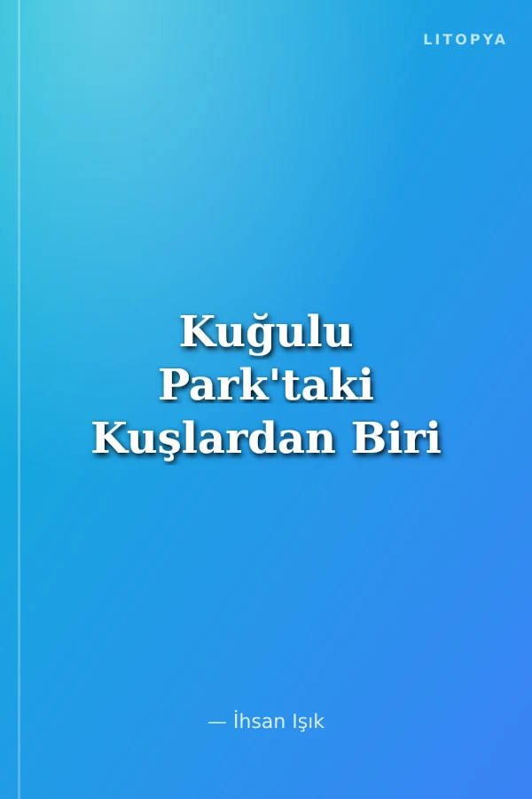 Kuğulu Park'taki Kuşlardan Biri