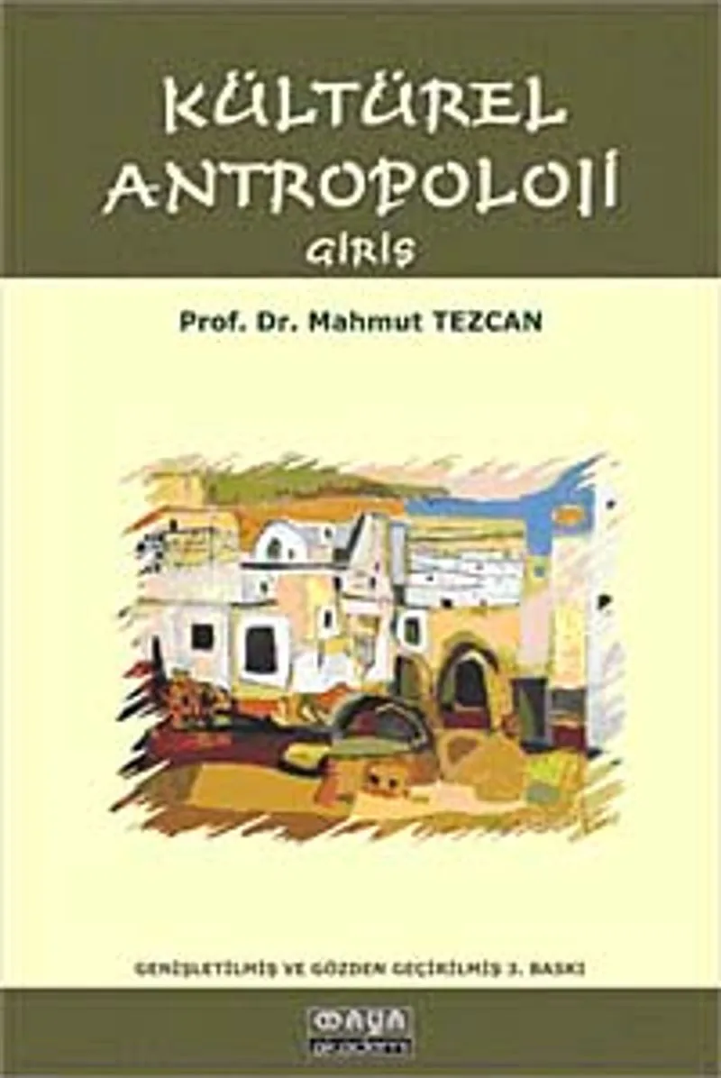 Kültürel Antropoloji Giriş