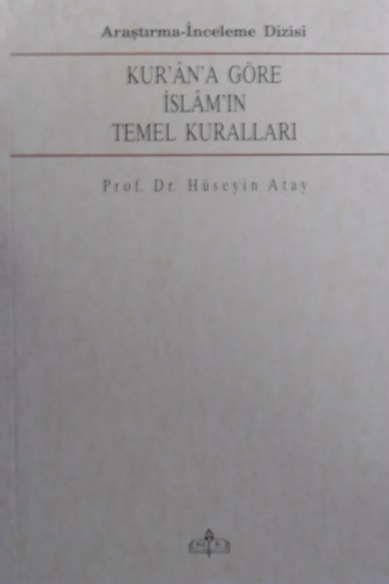 Kur'an'a Göre İslamın Temel Kuralları /12-B-60