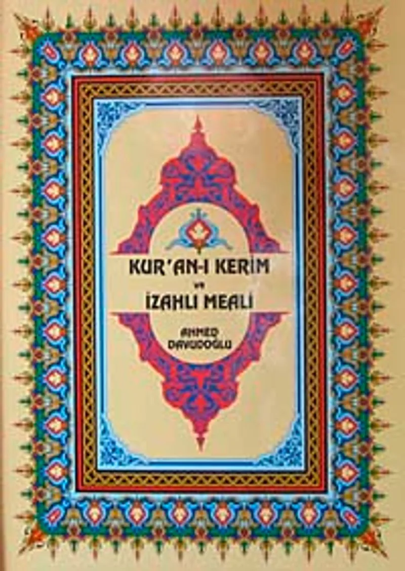 Kur'an-ı Kerim ve İzahlı Meali (4 Renk Hafız-Berkenar Boy)