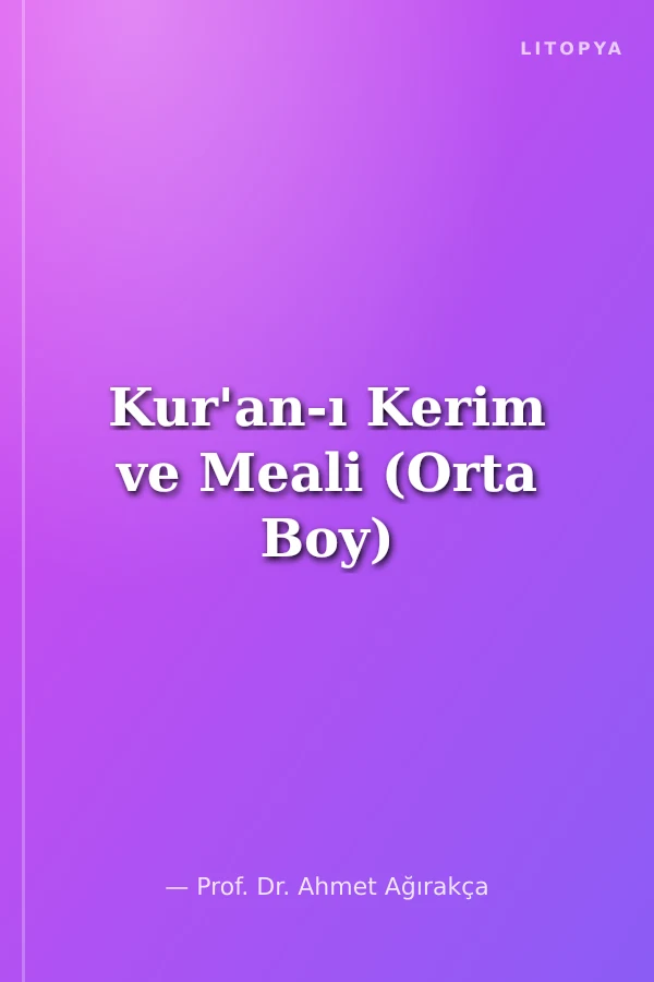 Kur'an-ı Kerim ve Meali (Orta Boy)