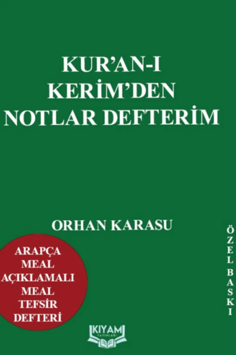 Kur'an-ı Kerimden Notlar Defterim