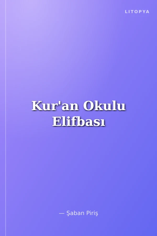 Kur'an Okulu Elifbası