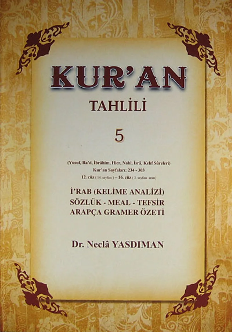 Kur'an Tahlili 5. Cilt