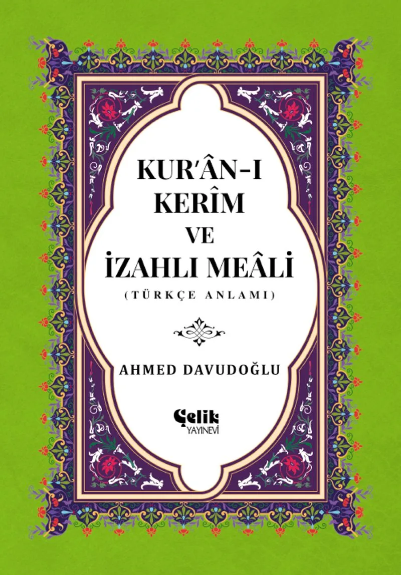 Kur'anı Kerim ve Türkçe Anlamı / İzahlı Meali / Orta Boy 4 Renkli