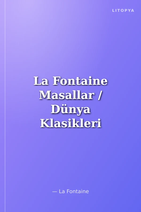 La Fontaine Masallar / Dünya Klasikleri