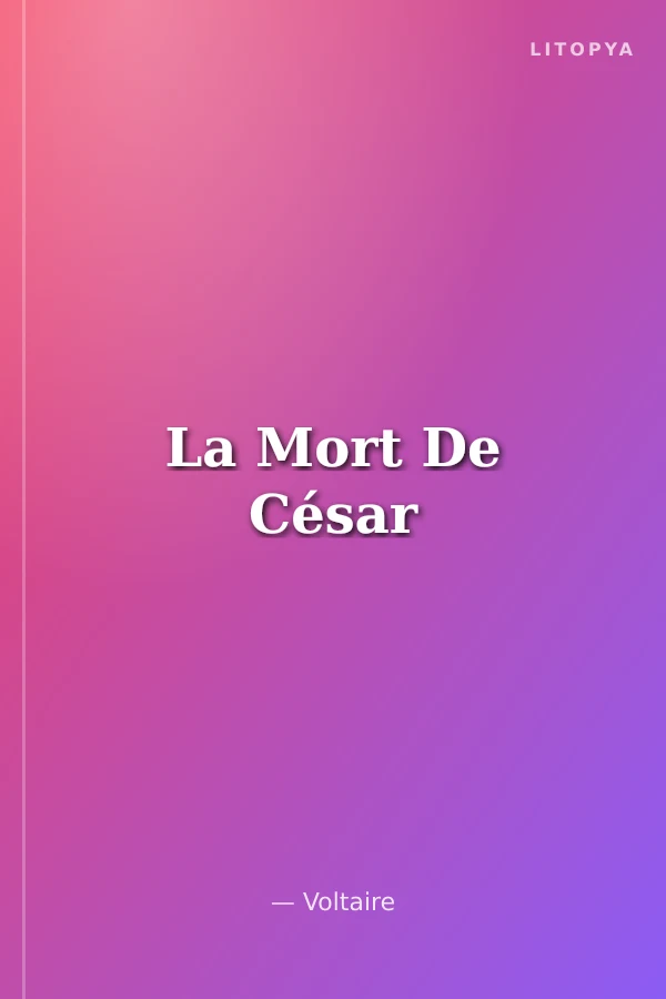 La Mort De César