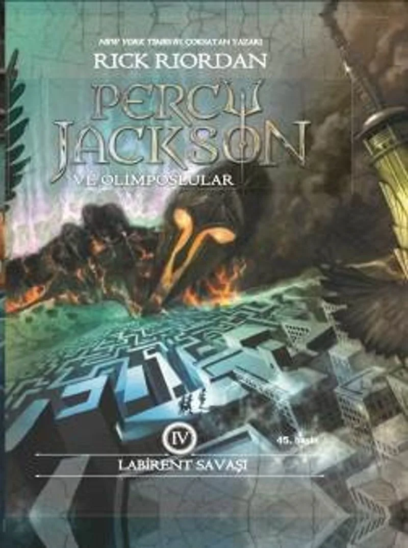 Labirent Savaşı (Ciltli) Percy Jackson 4