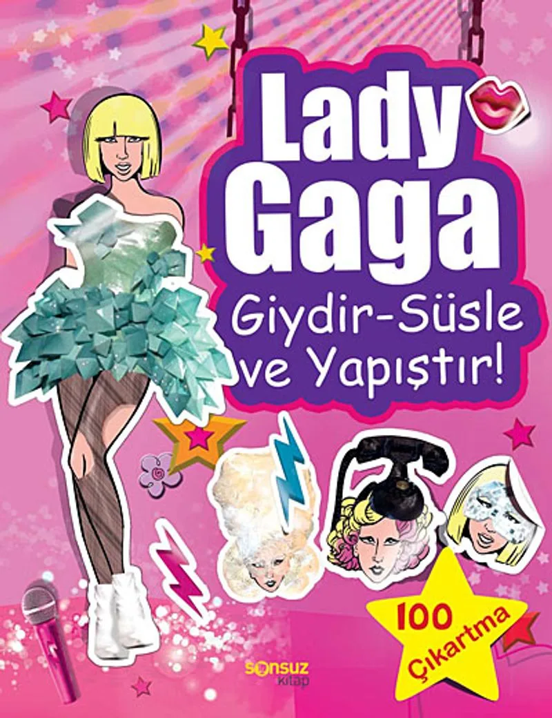 Lady Gaga Giydir - Süsle ve Yapıştır!