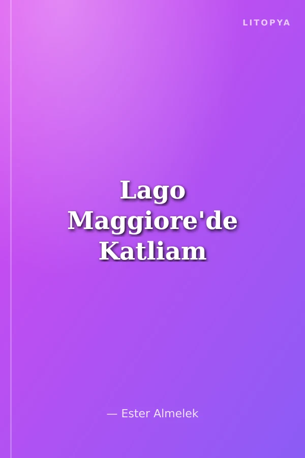 Lago Maggiore'de Katliam
