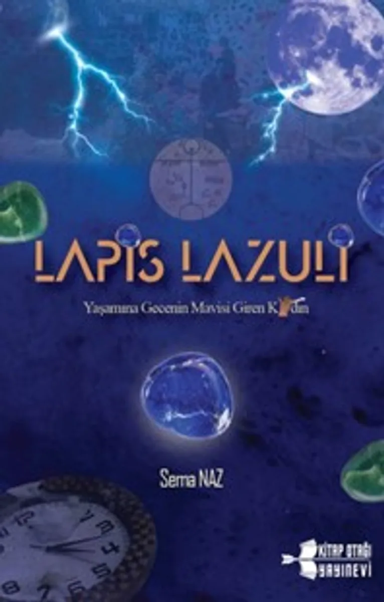 Lapis Lazuli Yaşamına Gecenin Mavisi Giren Kadın