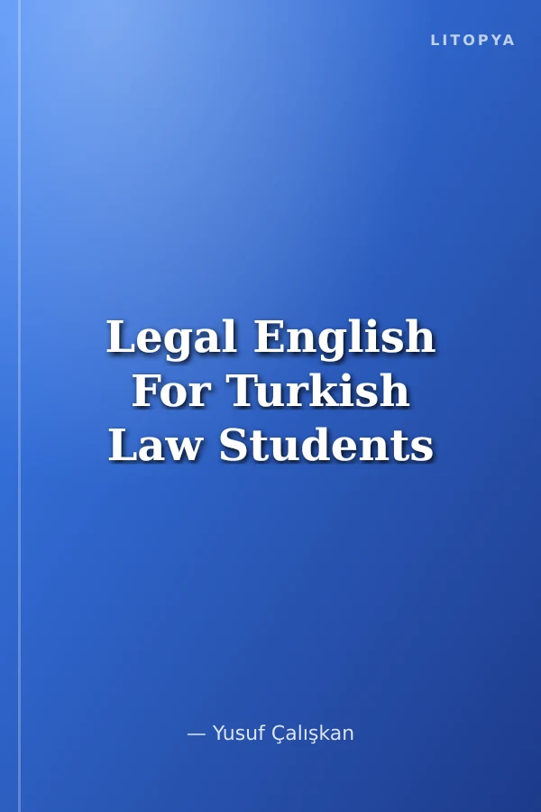 Legal English For Turkish Law Students