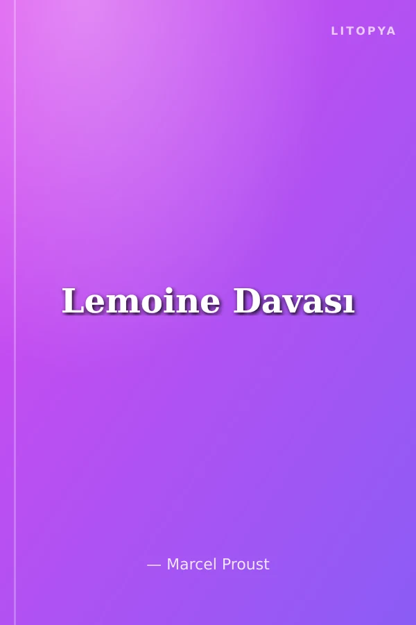 Lemoine Davası