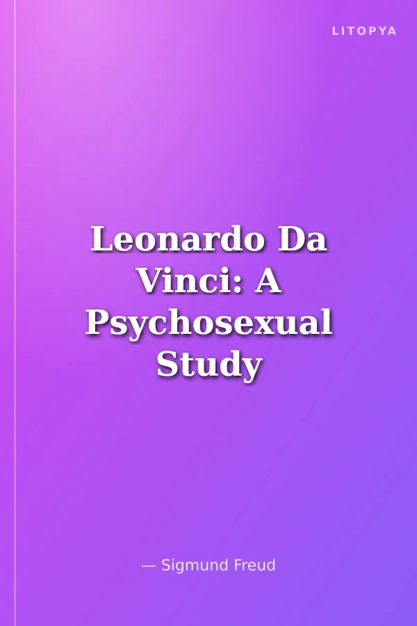 Leonardo Da Vinci: A Psychosexual Study of An Infantile Reminiscence